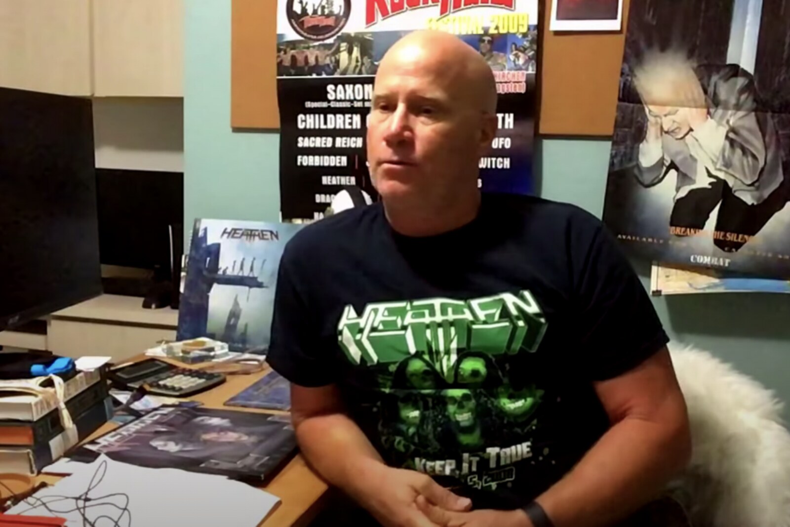 Heathen discuss the band's history + current line-up