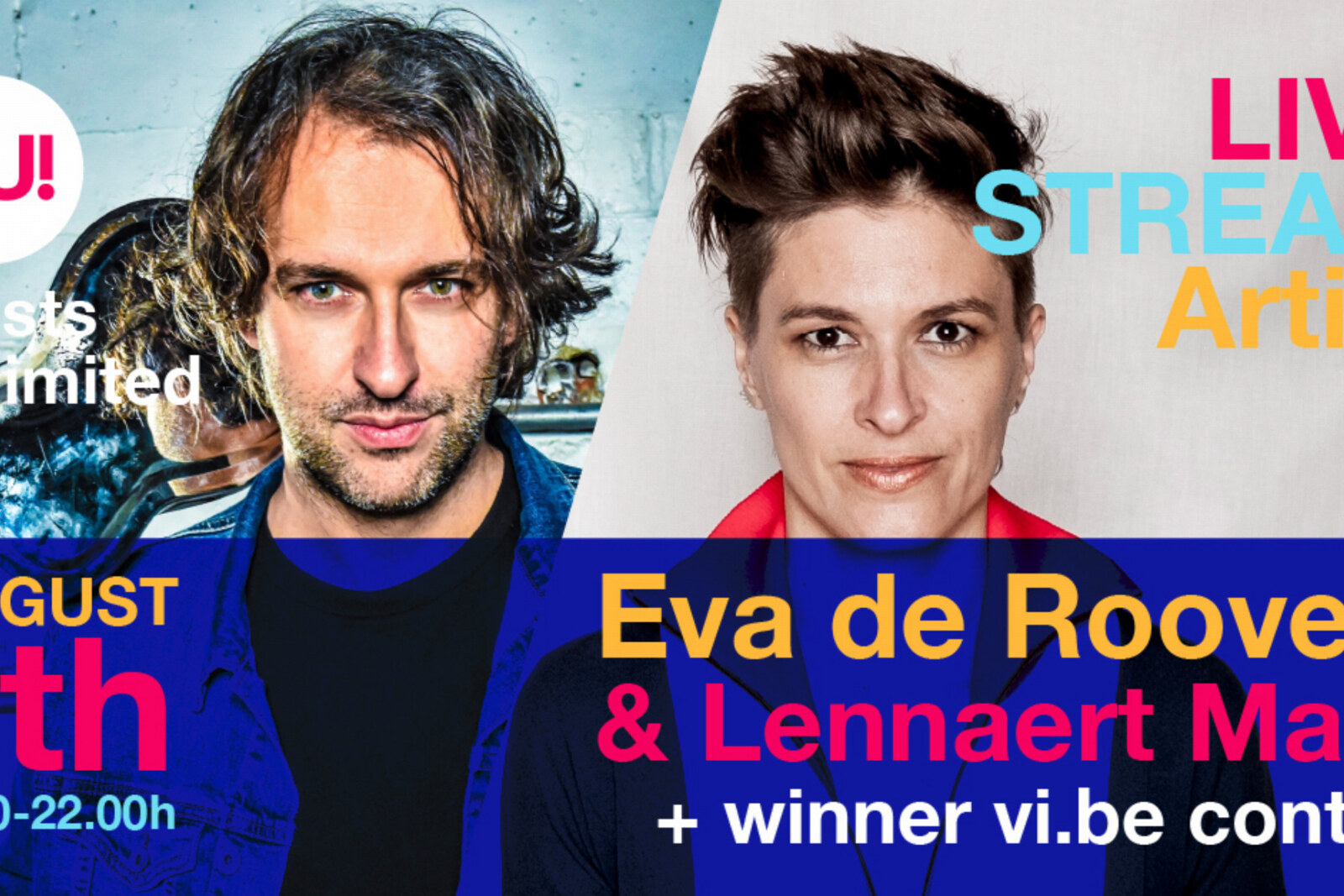 Live Stream Sessie Eva De Roovere (met nieuwe band) een bloemlezing van haar allerbeste NL-talige werk