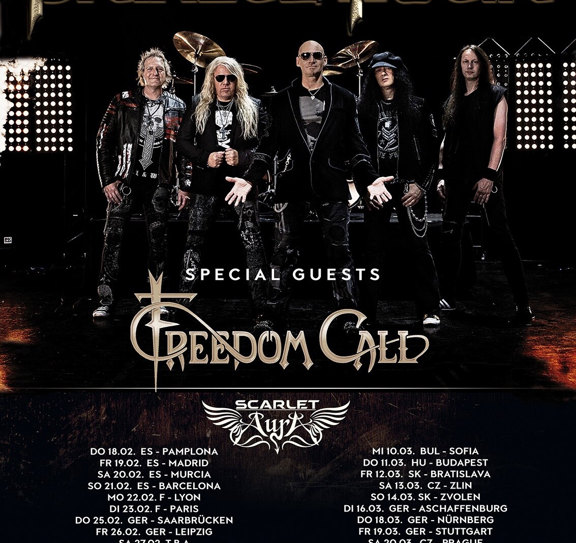 Primal Fear announce re-scheduled dates for the Metal Commando Over Europe tour!