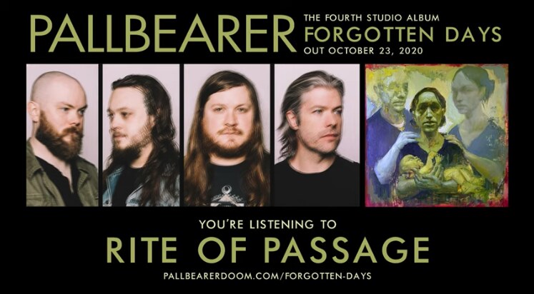 Pallbearer unveil video for second single, 'Rite Of Passage'