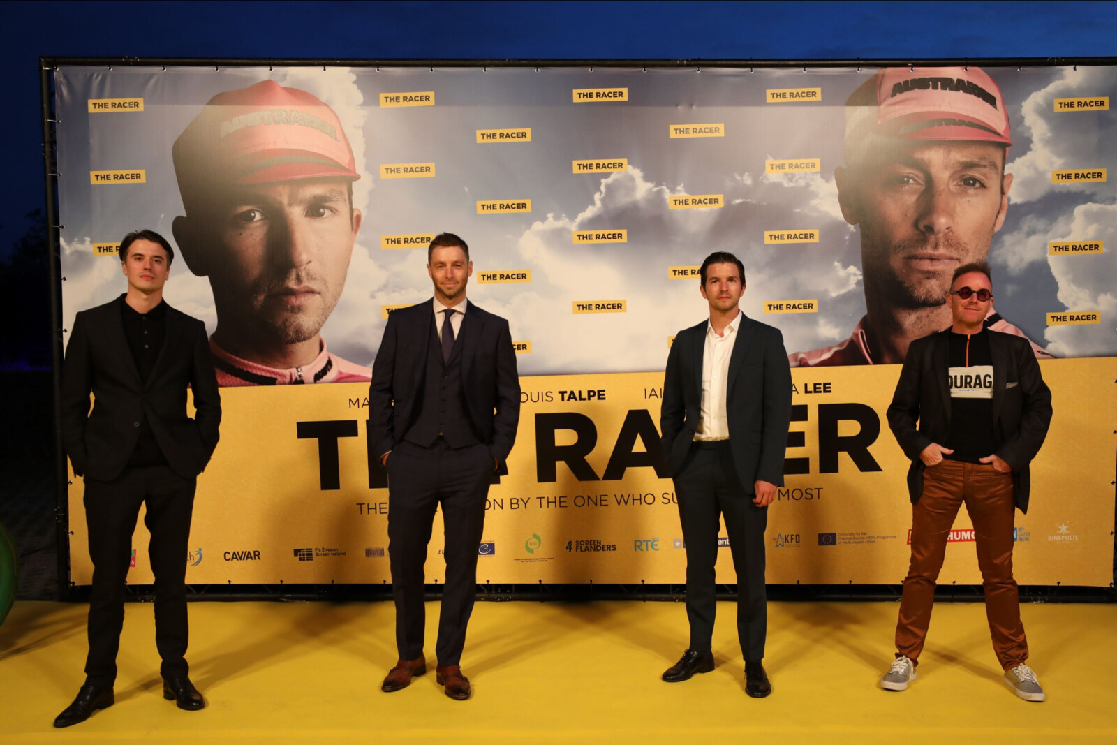 Wereldpremière The Racer in drive-instijl op De Muur van Geraardsbergen