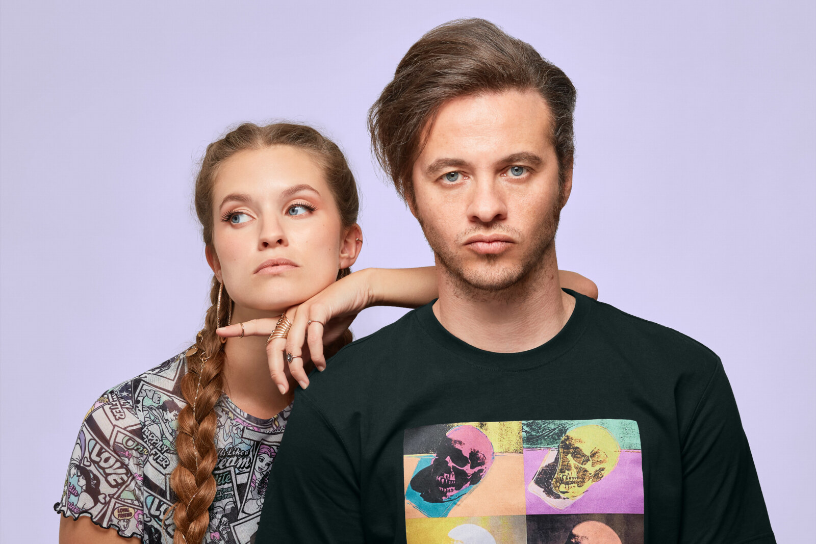 Brussels duo Laura Crowe &Him stellen "I don't want your lovin' " voor,