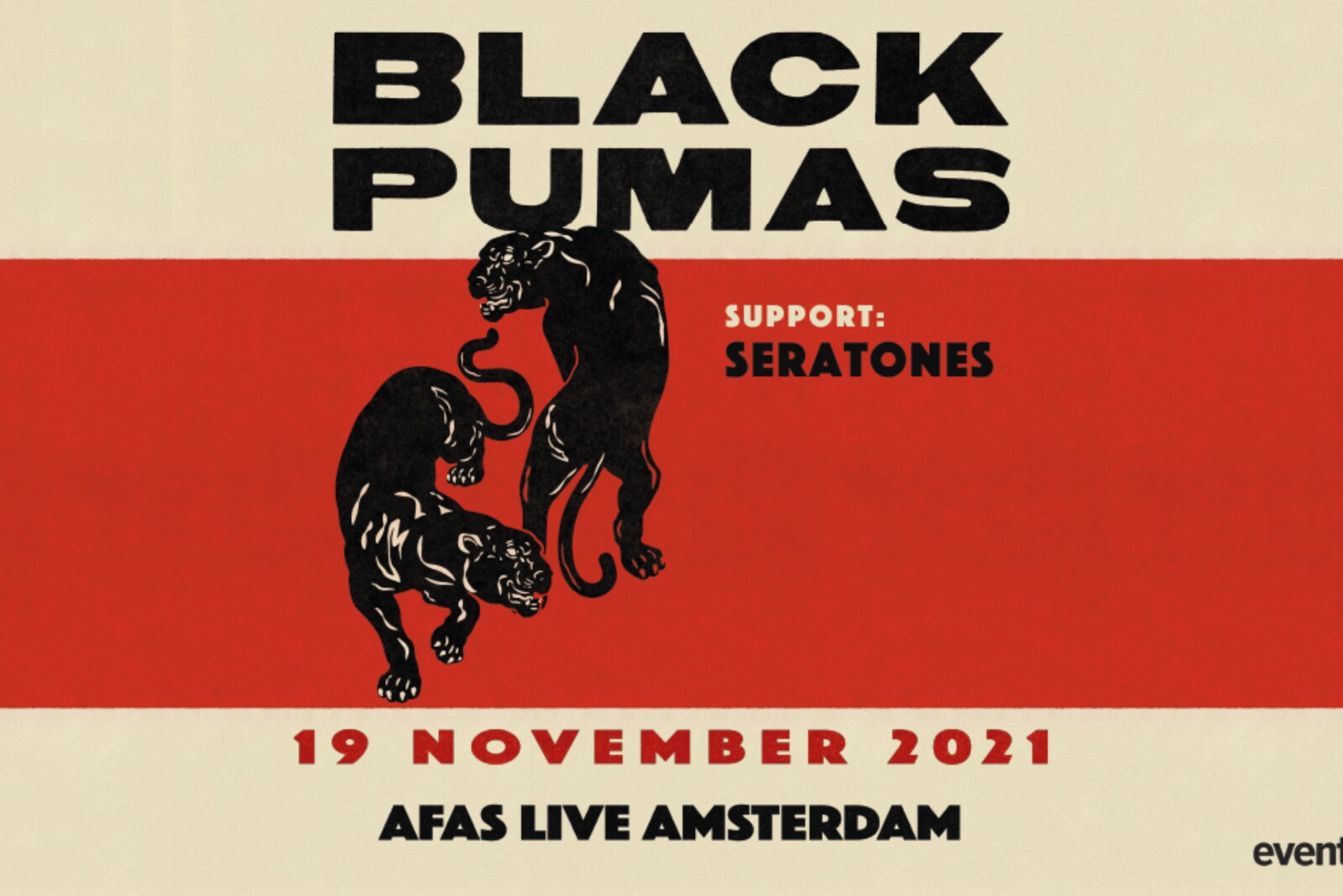 Black Pumas op 19 november 2021 naar AFAS Live