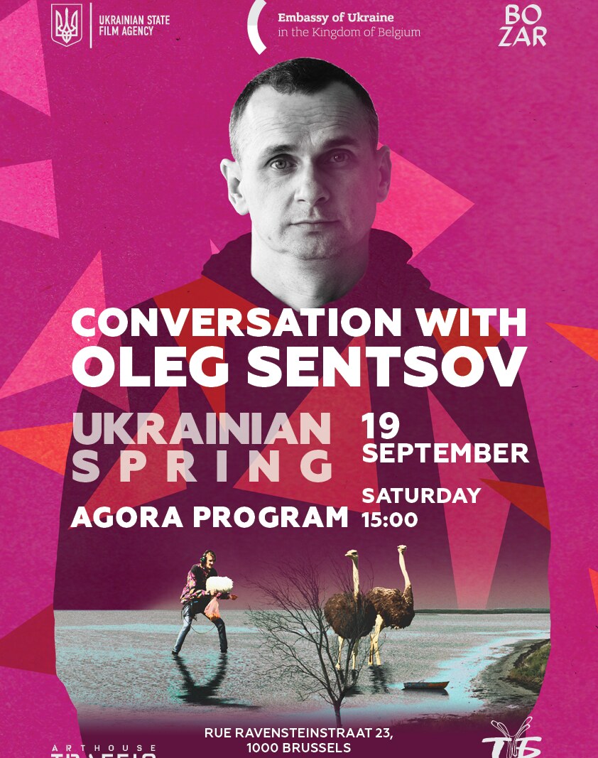 Oleg Sentov: open gesprek in Bozar op 19 september