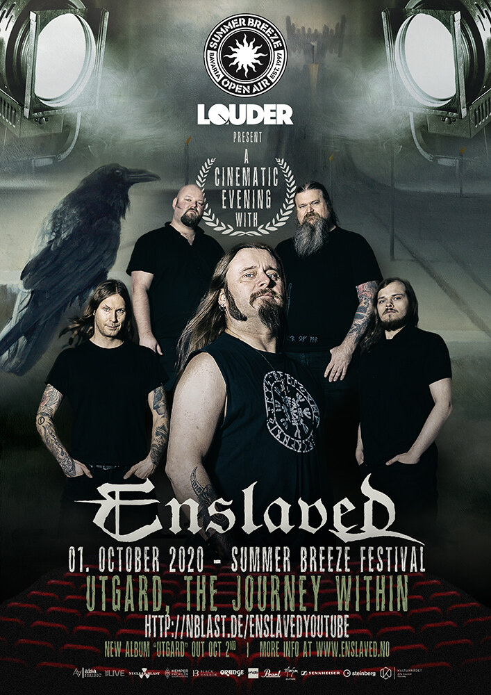 Enslaved announce new date for Summer Breeze 'Utgard - The Journey Within' release event