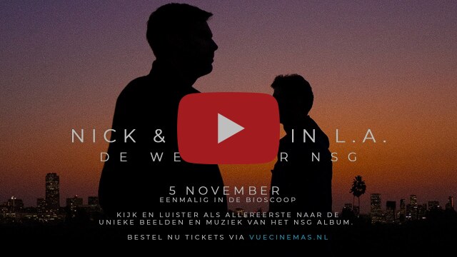 Docu 'Nick & Simon in L.A. - de weg naar NSG' op 5 november in Vue bioscopen te zien