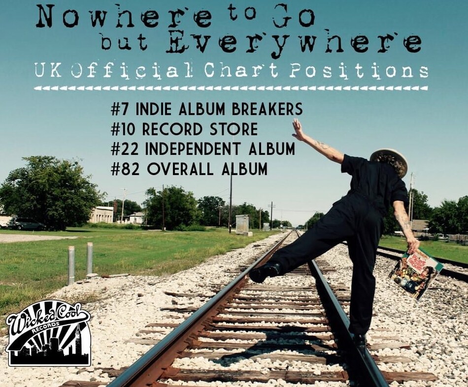 Ryan Hamilton & The Harlequin Ghosts' New Album 'Nowhere To Go But Everywhere' Invades The UK Charts