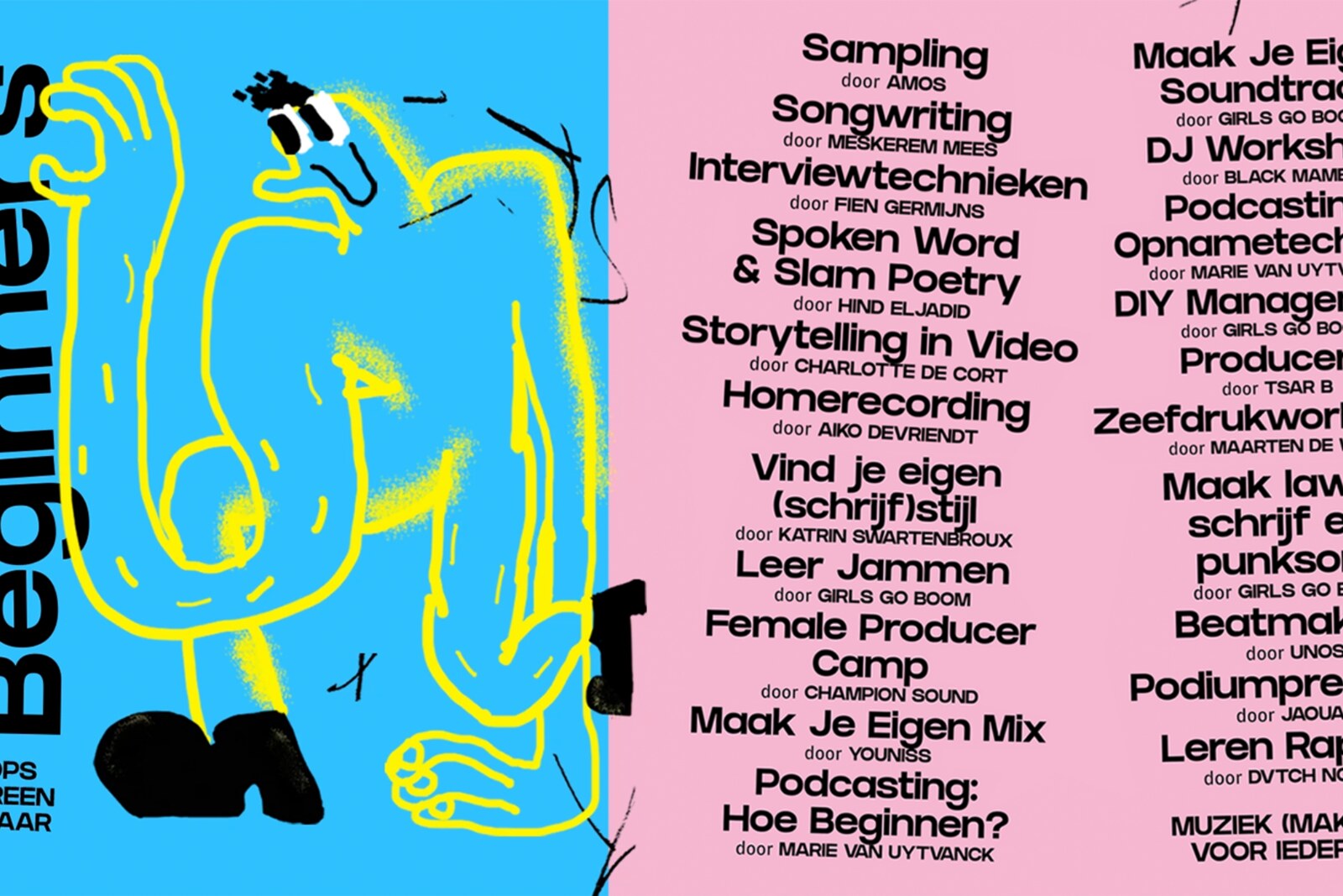 Trix organiseert Absolute beginners