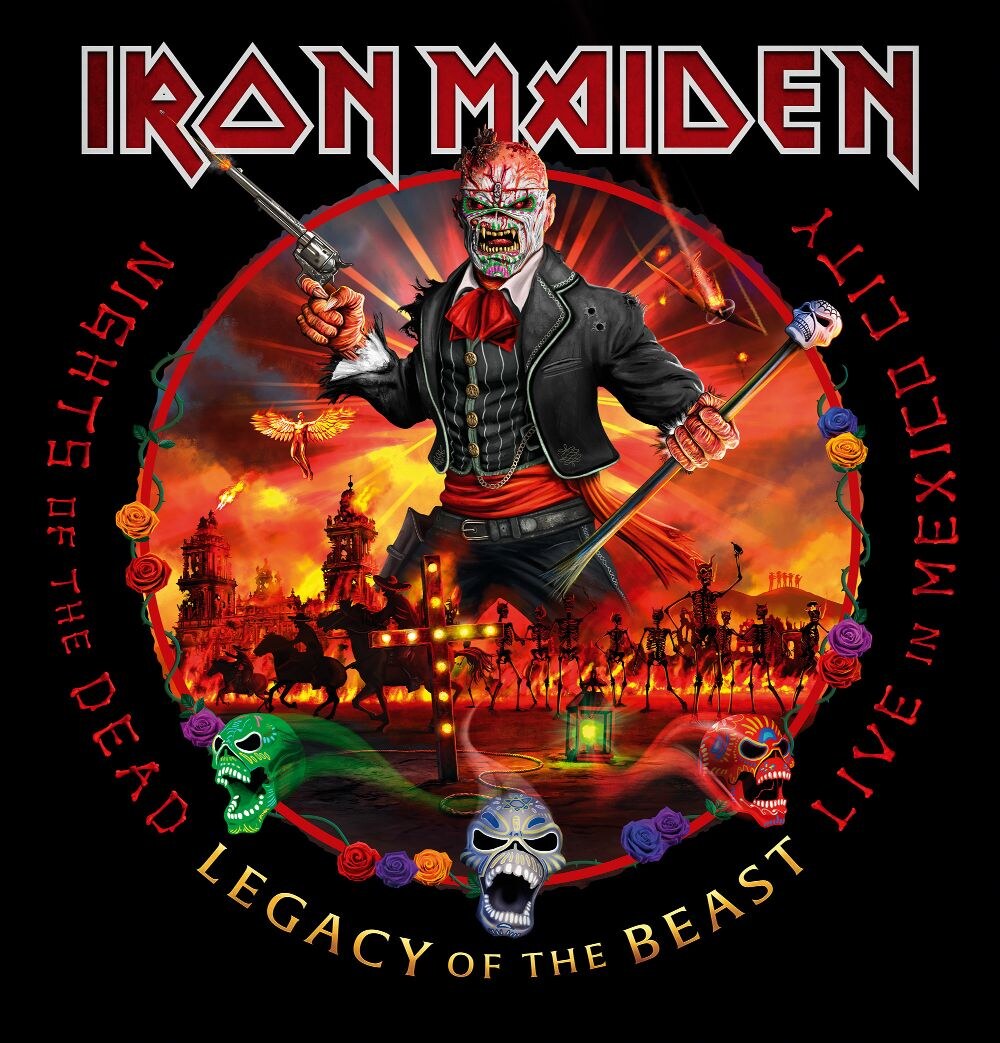 Iron Maiden brand new live album 'Nights Of The Dead, Legacy Of The Beast: Live In Mexico City'