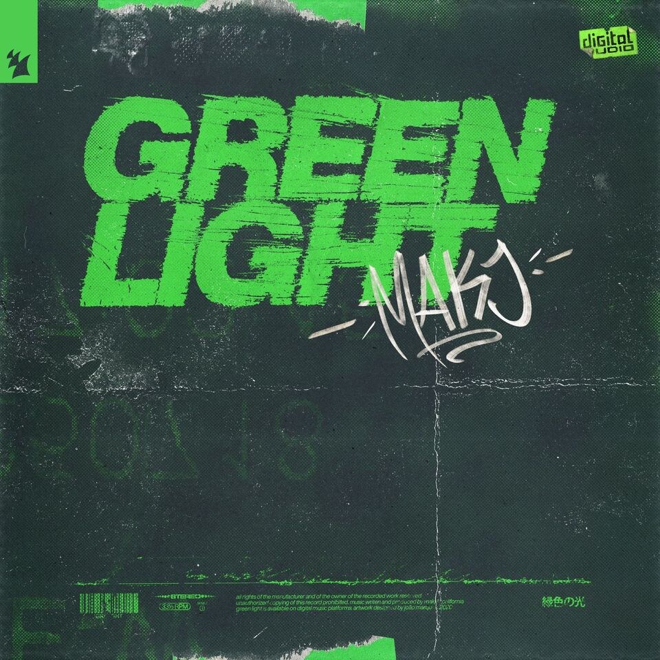 MAKJ goes full throttle with first single as exclusive Armada Music signee: 'Green Light'