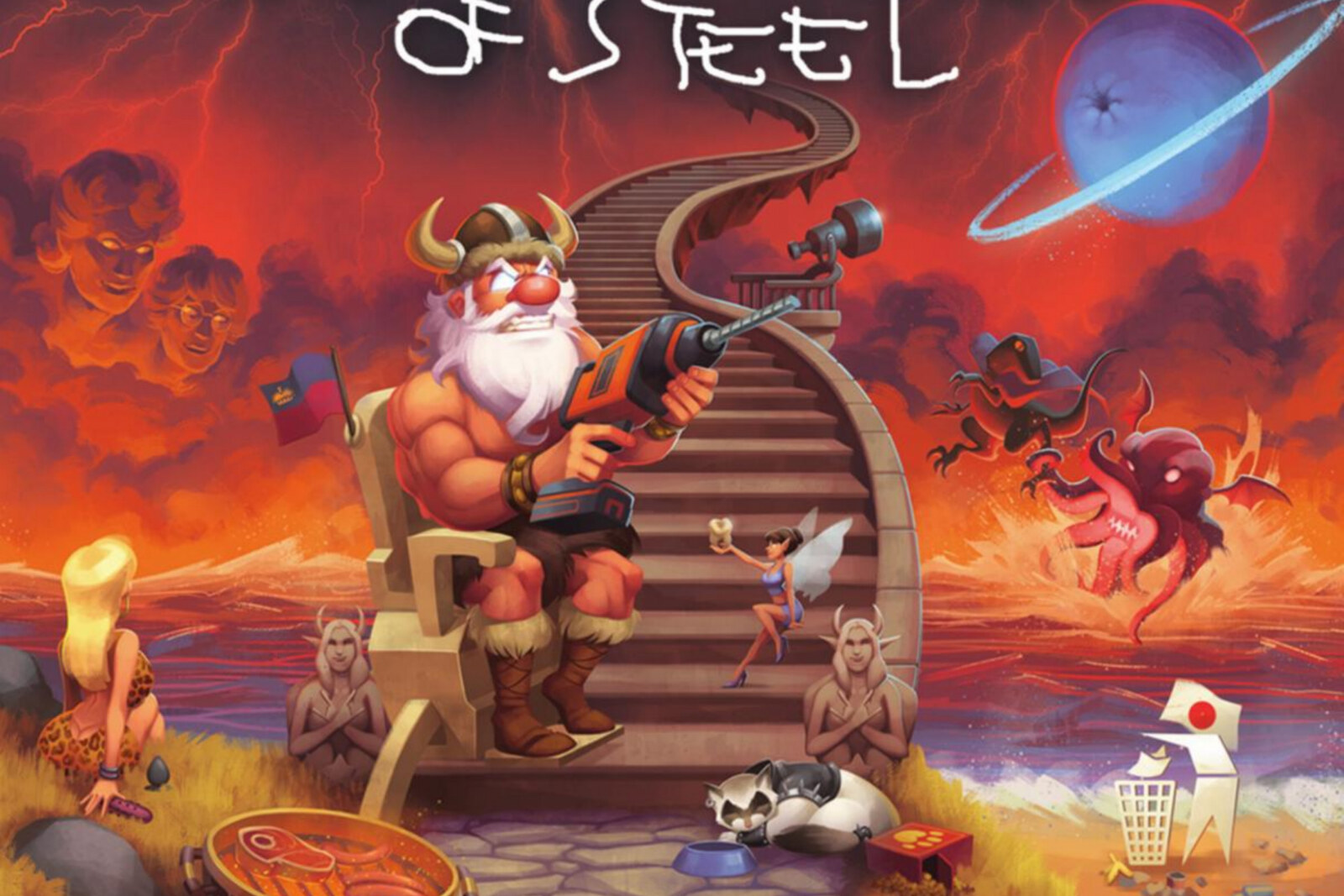Nanowar Of Steel Reveals Music Video for New Single “Uranus” feat. Michael Starr (STEEL PANTHER)
