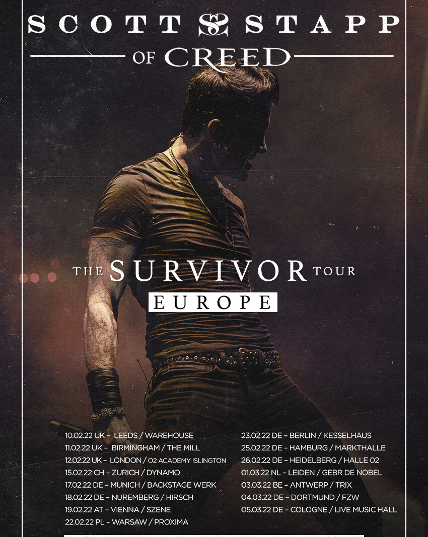 Scott Stapp Postpones European Tour