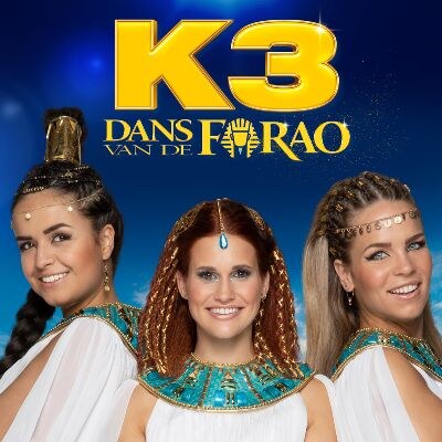 K3 lanceert titelsong met videoclip van nieuwe film Dans van de Farao