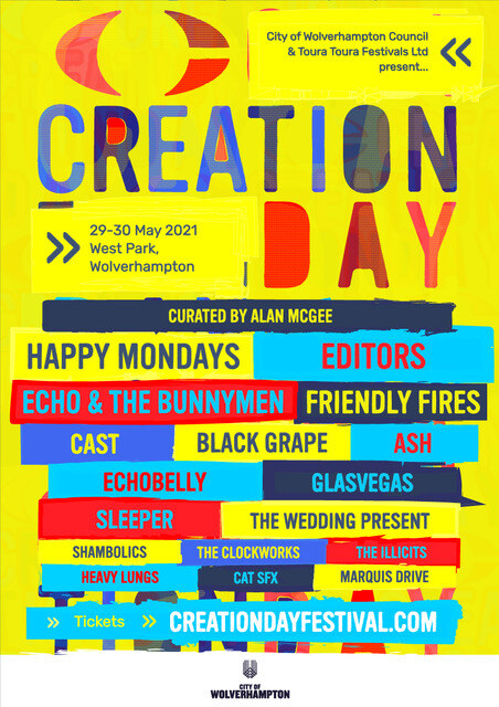 Creation Day: tickets on sale today