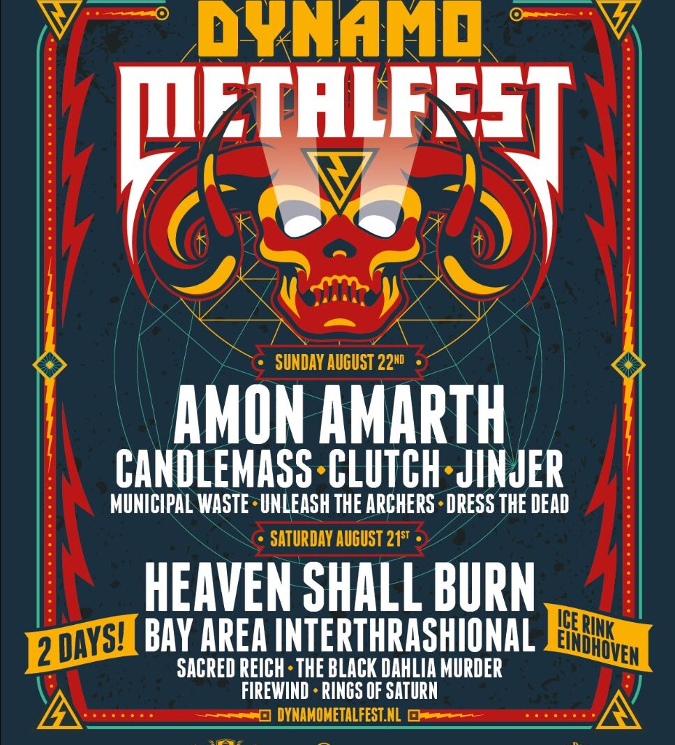 Zes nieuwe bands voor Dynamo Metalfest