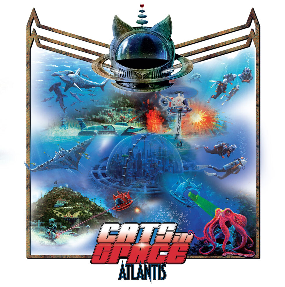 Cats In Space Reveal 'Atlantis' Album Details, Out In November and Announce First Single on October 30th