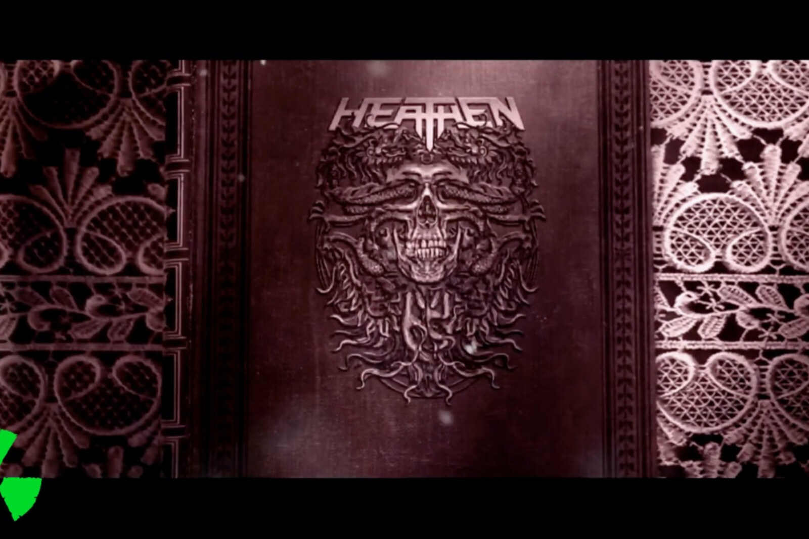 Heathen release lyric video for 'In Black'