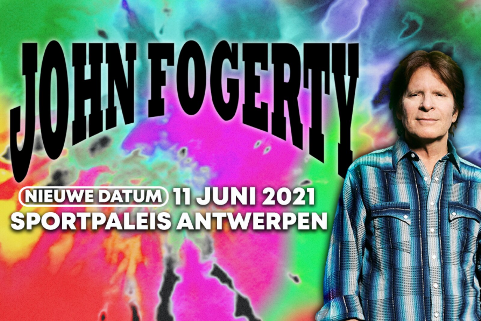 John Fogerty speelt op op 11 juni 2021 in het Sportpaleis in Antwerpen