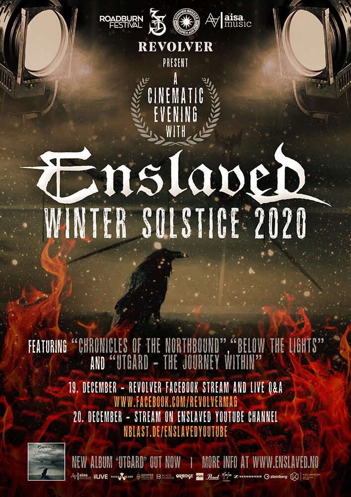 Enslaved announce celebratory Winter Solstice streamed event