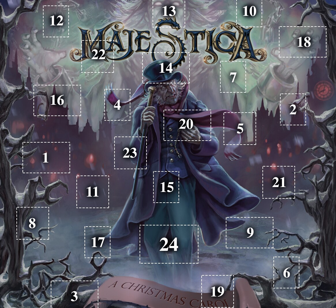 Majestica release new trailer announcing an online Christmas Calendar!