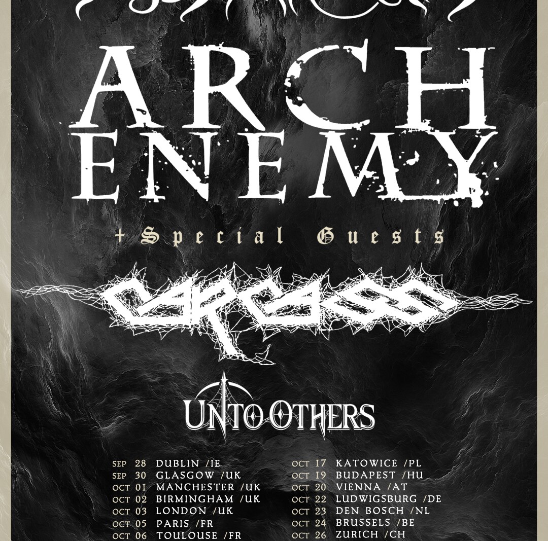 Behemoth & Carcass announce "The European Siege" Tournee with ARCH ENEMY + UNTO OTHERS