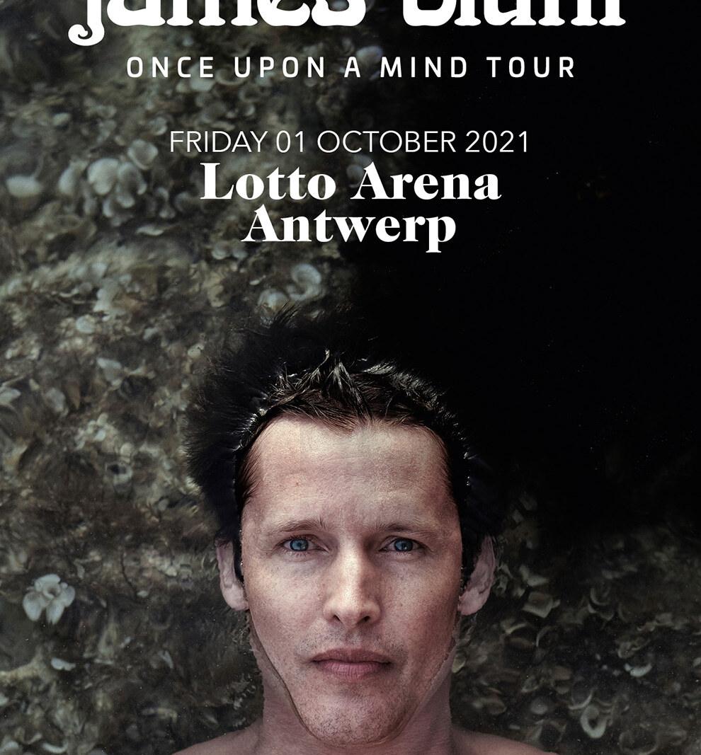 James Blunt op 1 oktober 2021  in de Lotto Arena