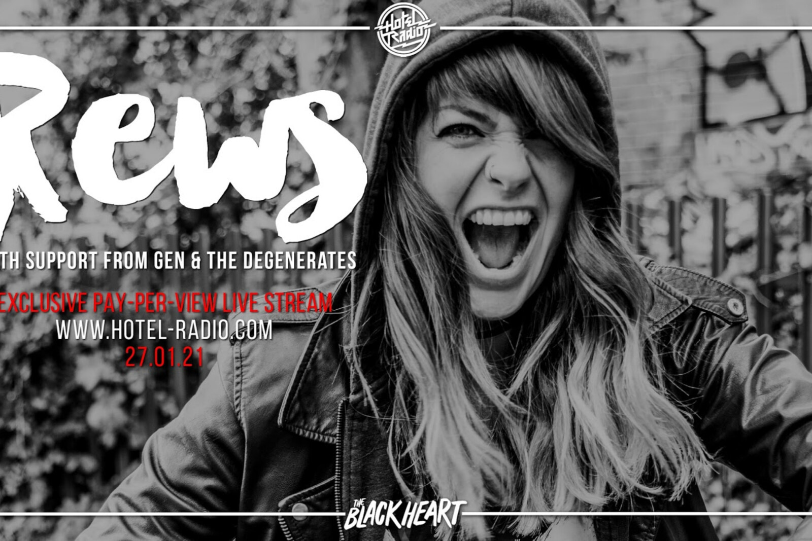 Rews Announce Live-Streamed Socially Distanced Show In London