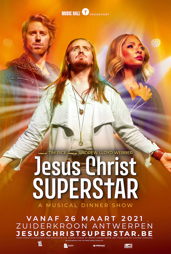 'Jesus Christ Superstar - a musical dinner show' opent in paasvakantie vernieuwde en virusveilige Zuiderkroon