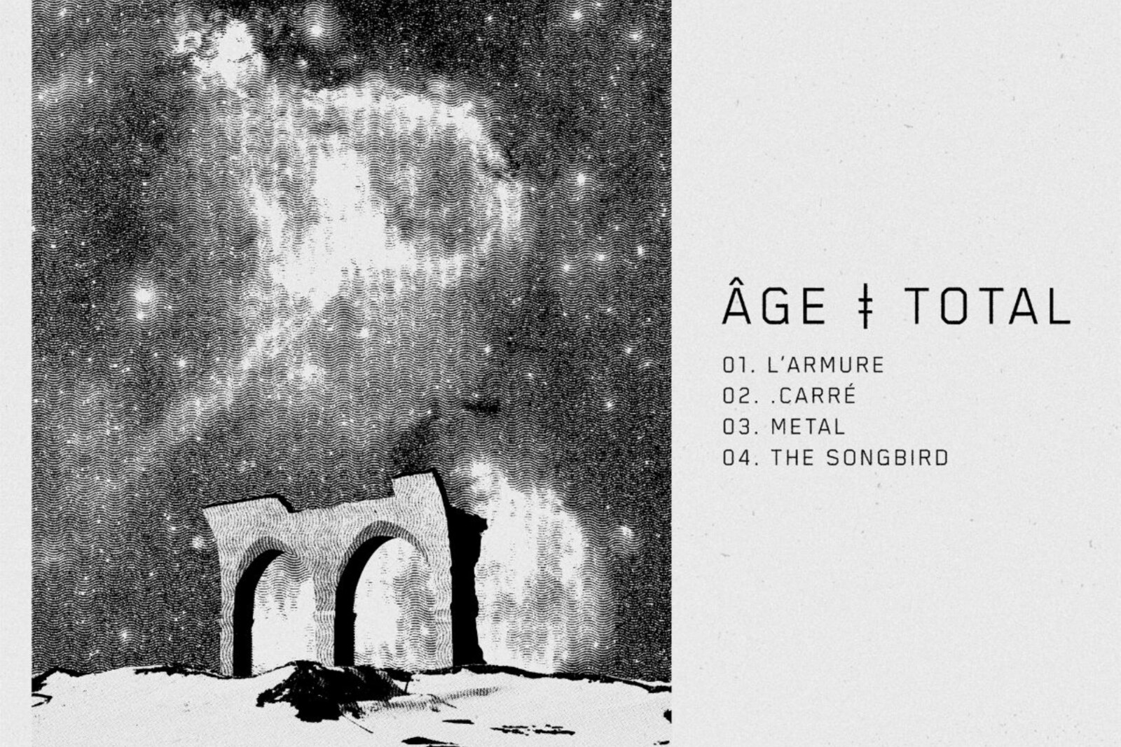 ÂGE TOTAL : listen to awe-inspiring debut single; debut album out February 5th.