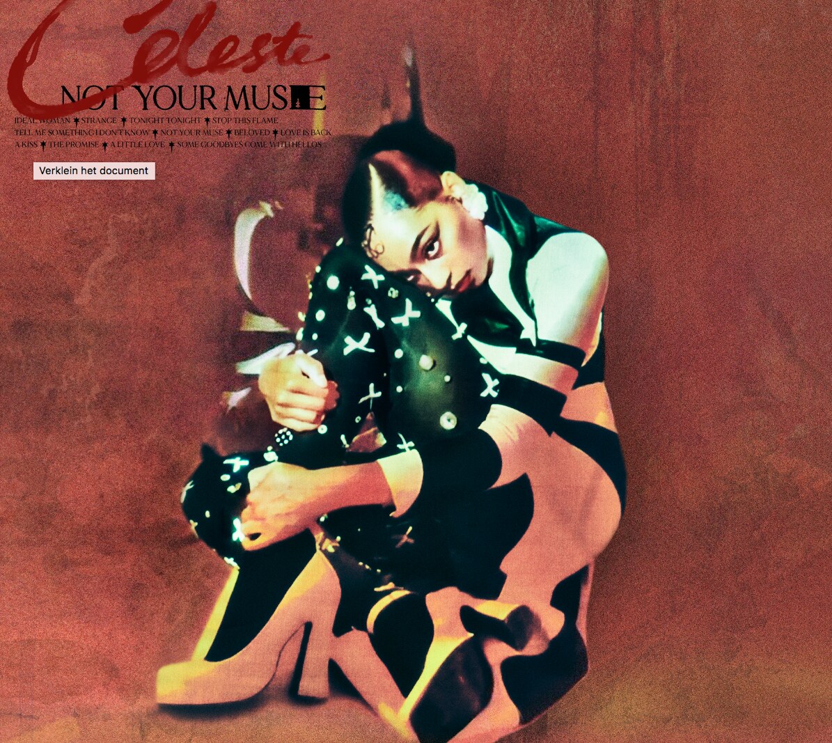 Celeste Releases Debut Album ‘Not Your Muse’ Today