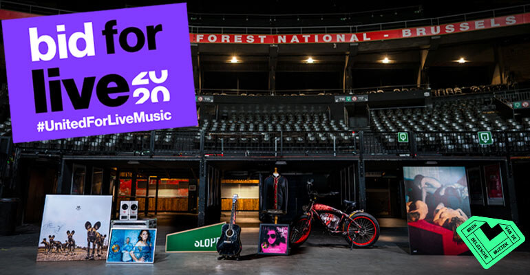 BidForLive2020: solidair topinitiatief naar de livemuzieksector!
