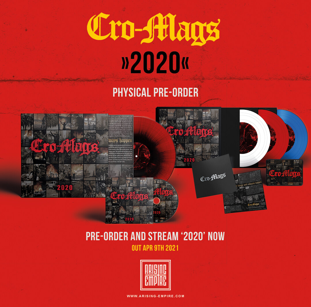 Cro-Mags start pre-orders!