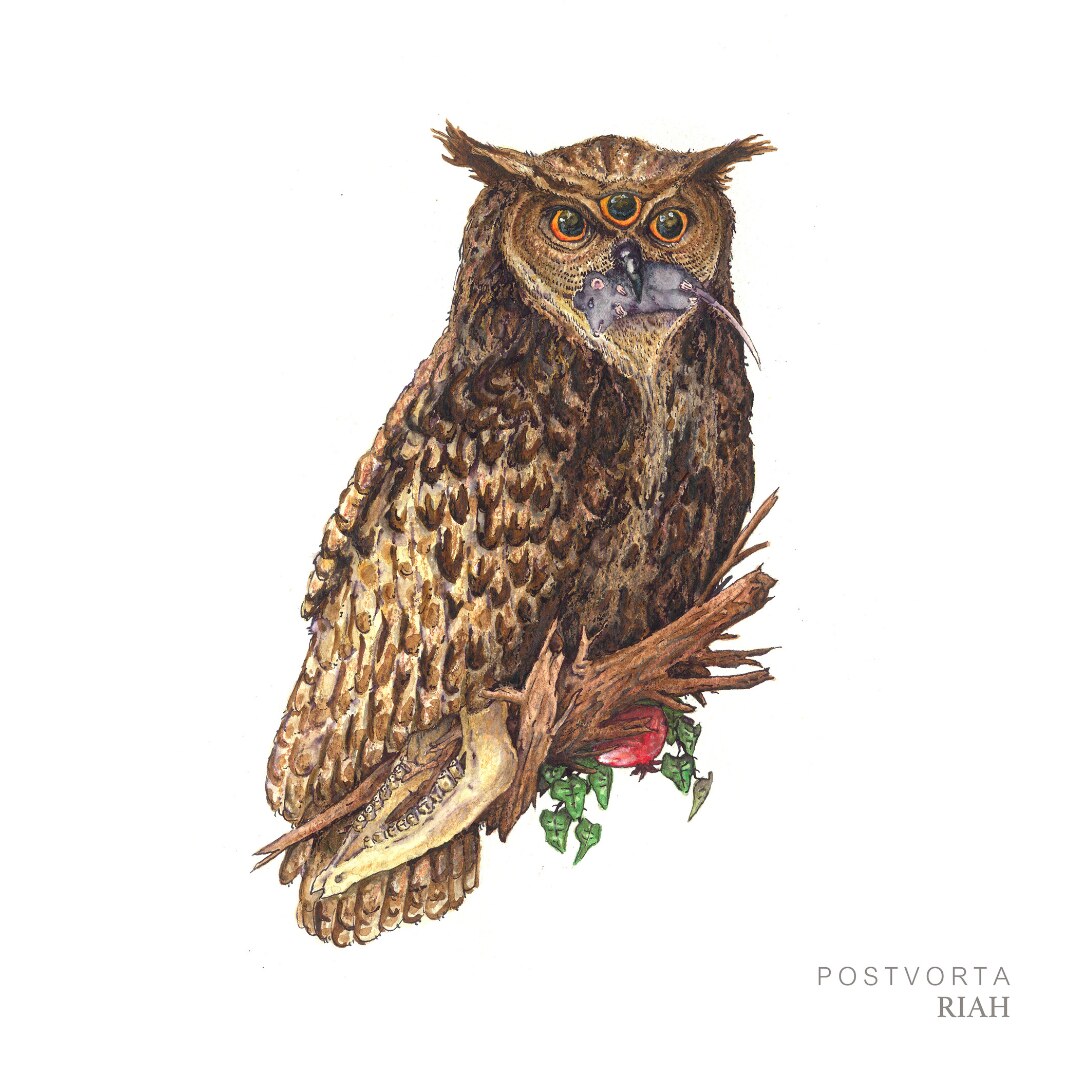 Riahpstvrt, split between Italian post-rock/metal bands RIAH and POSTVORTA
