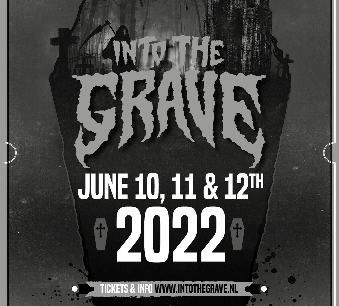 Into The Grave verplaatst naar 10,11,12 juni 2022