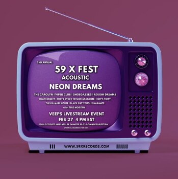 Atlanta and Phoenix Based 59 X Records Announce 2nd Annual 59 X Fest with 100% of Ticket Sales to Benefit 320 Changes Direction to Shed Light on Mental Health Awareness