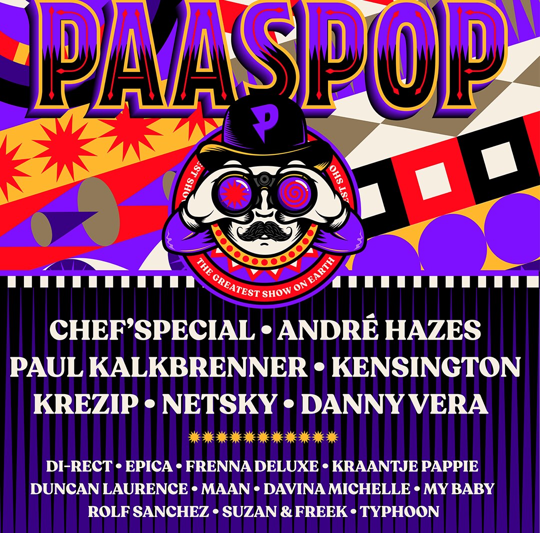 Paaspop - Eerste 90+ namen