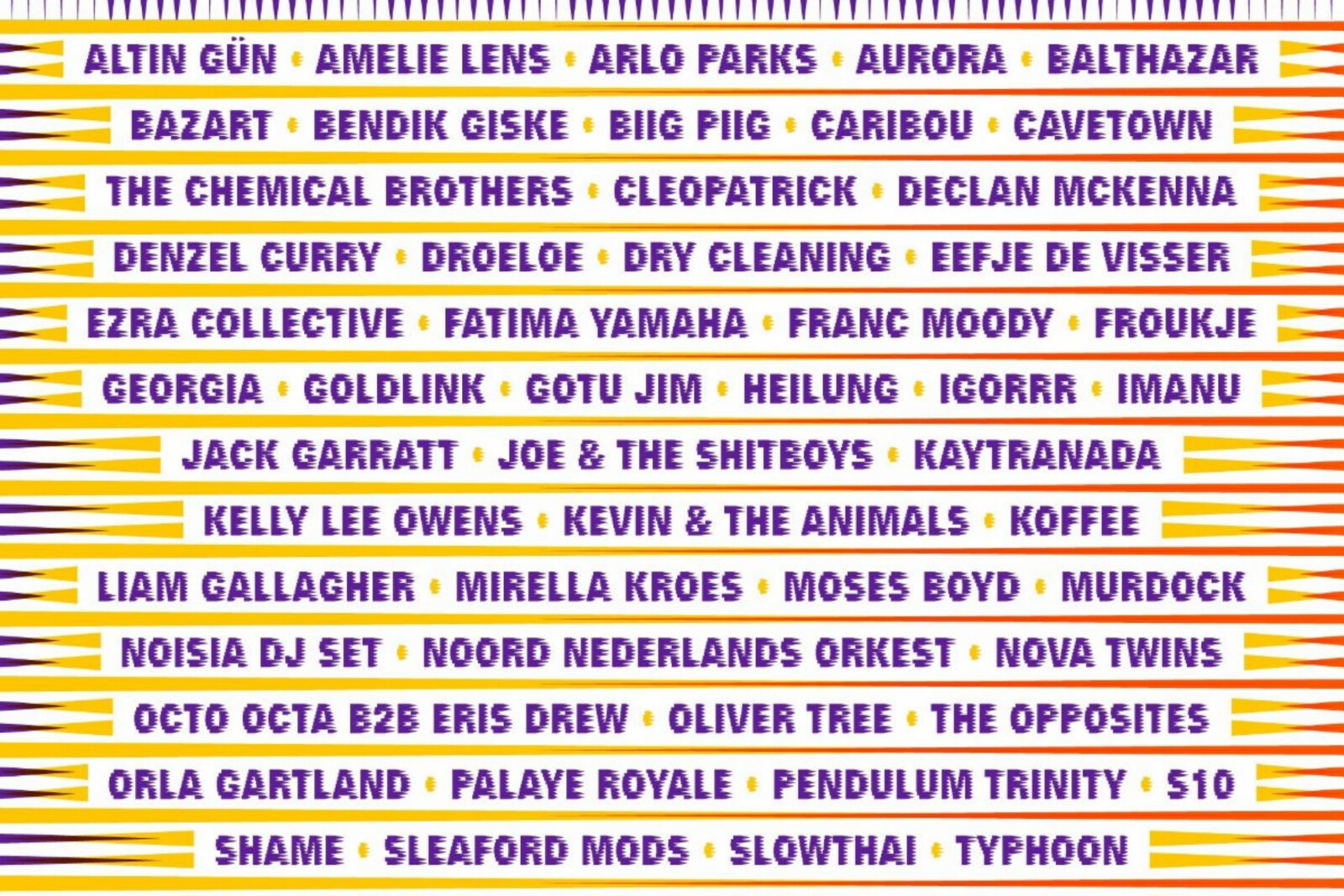 Eerste bevestigingen voor Lowlands 2021
