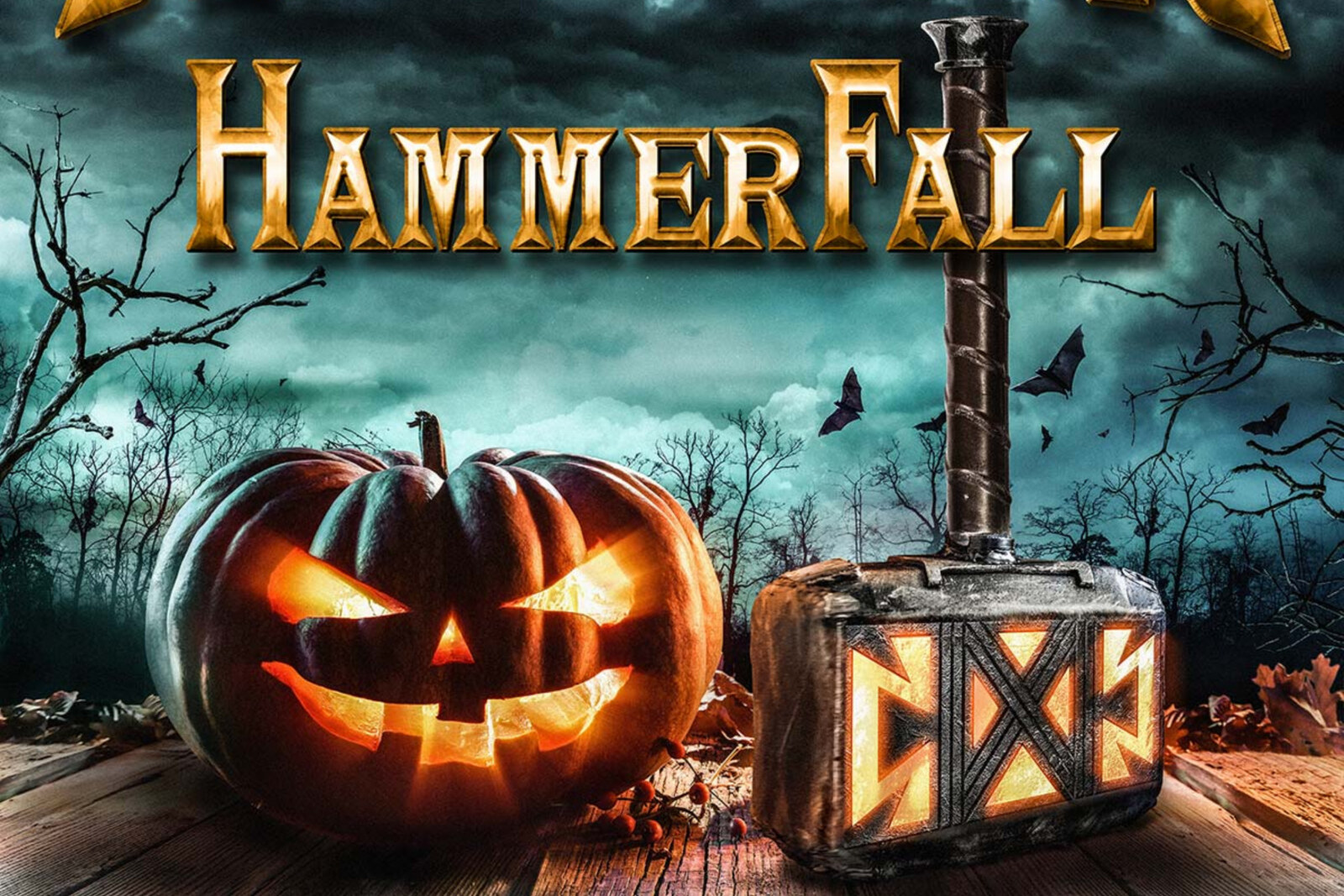 HammerFall announces United Forces Tour 2022 with German Heavy Metal Legends Helloween!