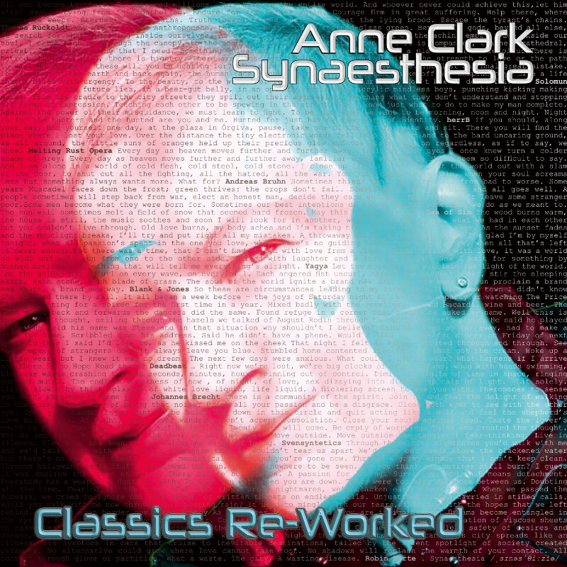 Anne Clark announces new album "Synaesthesia - Anne Clark Classics Re-Worked"  for May 28th