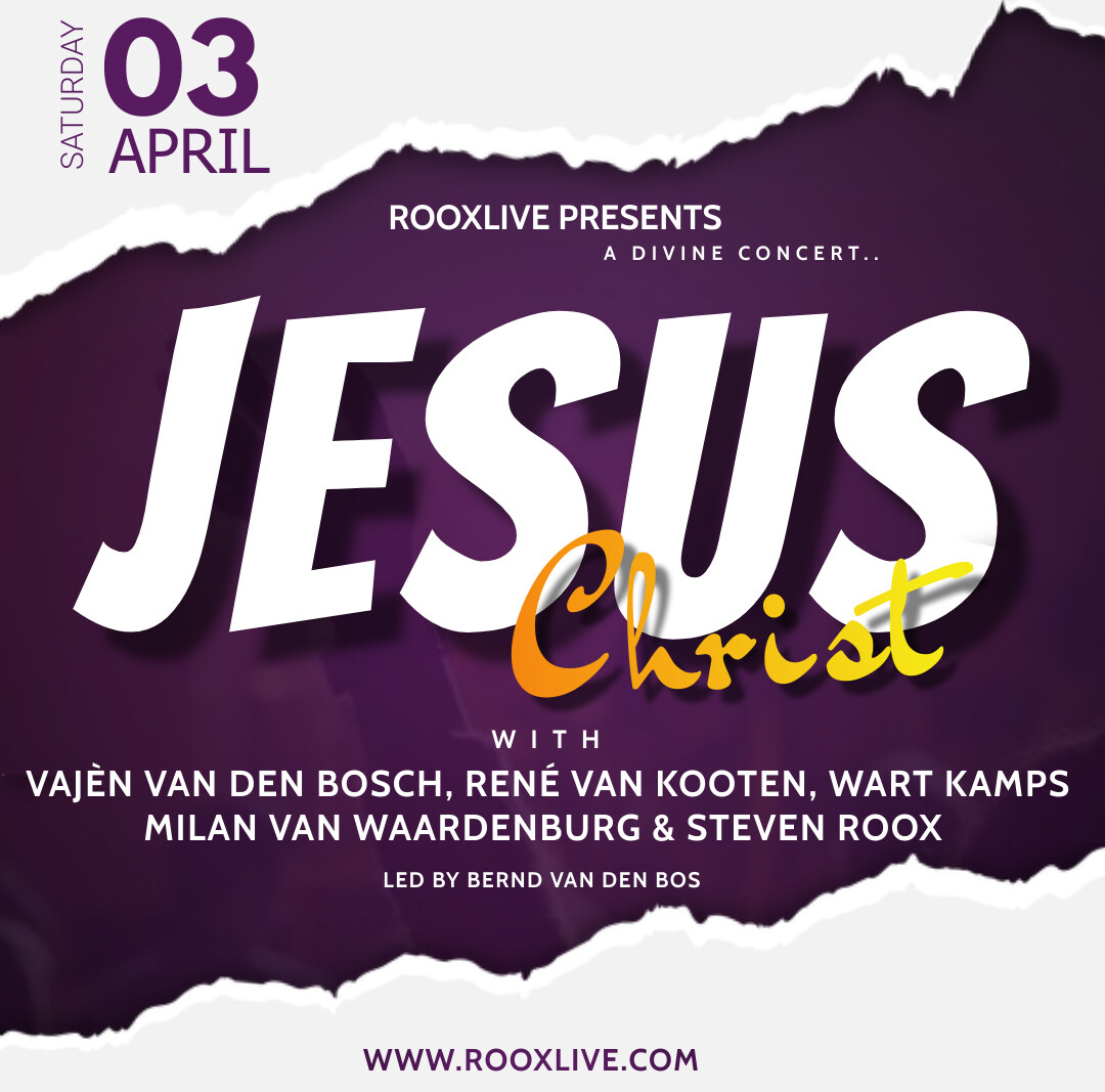 Jesus Christ, een musicalconcert met Vajèn van den Bosch en René van Kooten