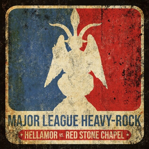 Hellamor and Red Stone Chapel unleash crushing single from upcoming Split LP!