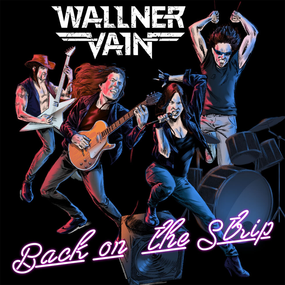 Wallner Vain Featuring Members Of White Wizzard, Dio, Black Sabbath Release 'Back On The Strip' Music Video
