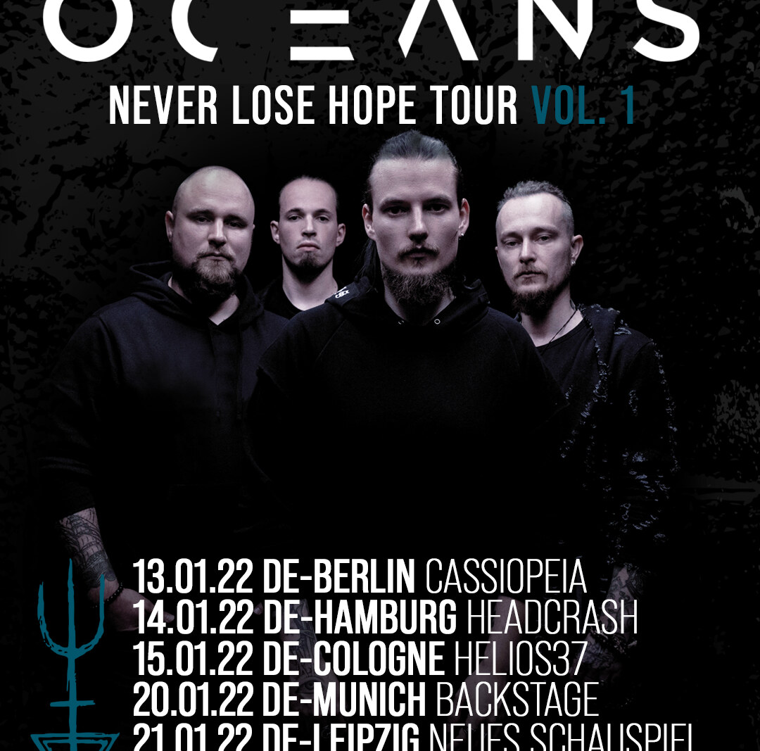 Oceans release new single 'Shark Tooth' feat. Christoph Wieczorek