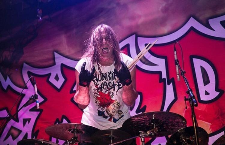 Exodus - Drummer Tom Hunting discloses squamous cell carcinoma diagnosis