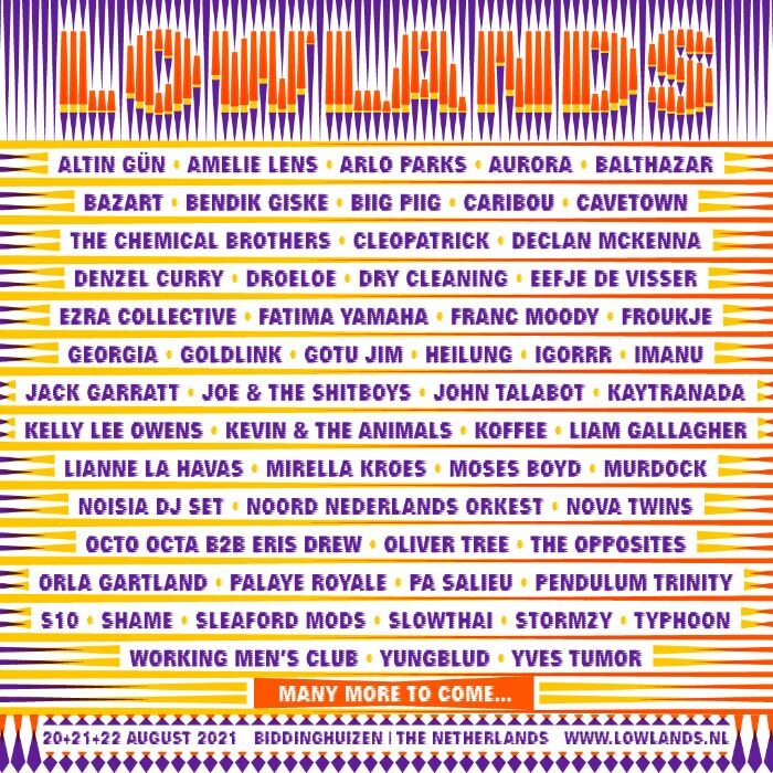 Lowlands: nieuwe bevestigingen en start kaartverkoop