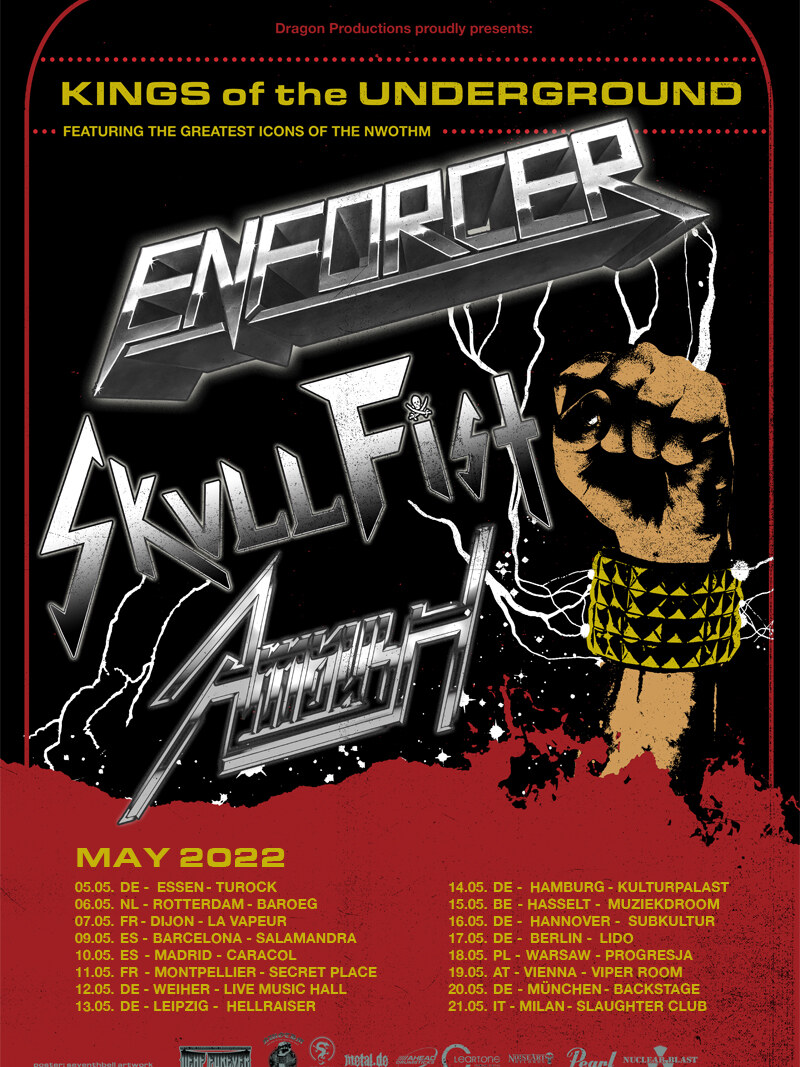 Enforcer postpone European tour to 2022!