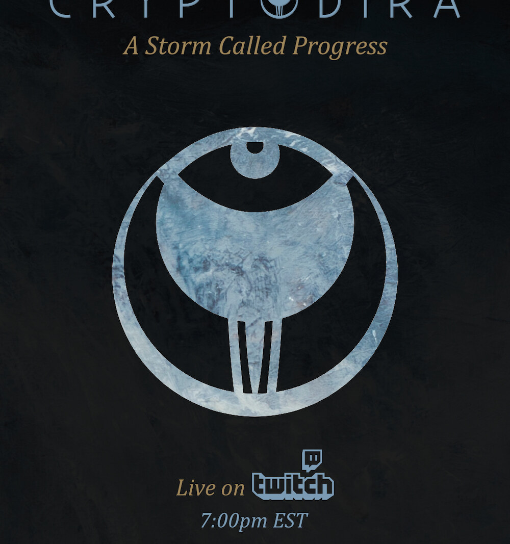 Cryptodira announces 'A Storm Called Progress' livestream event