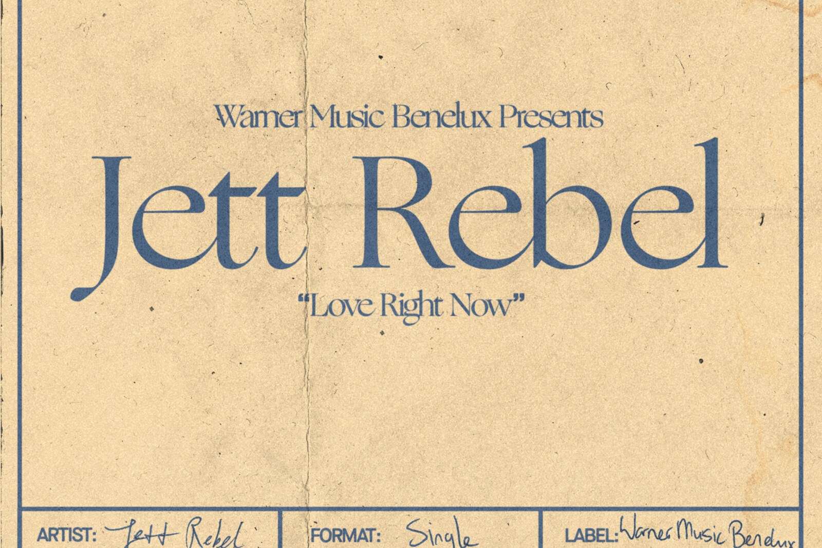 Jett Rebel na drie jaar terug met nieuwe single 'Love Right Now'