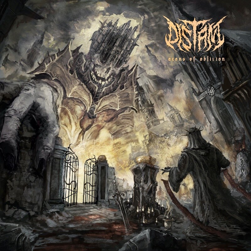Distant release savage new double track video; announce new album Aeons Of Oblivion (Unique Leader Records).