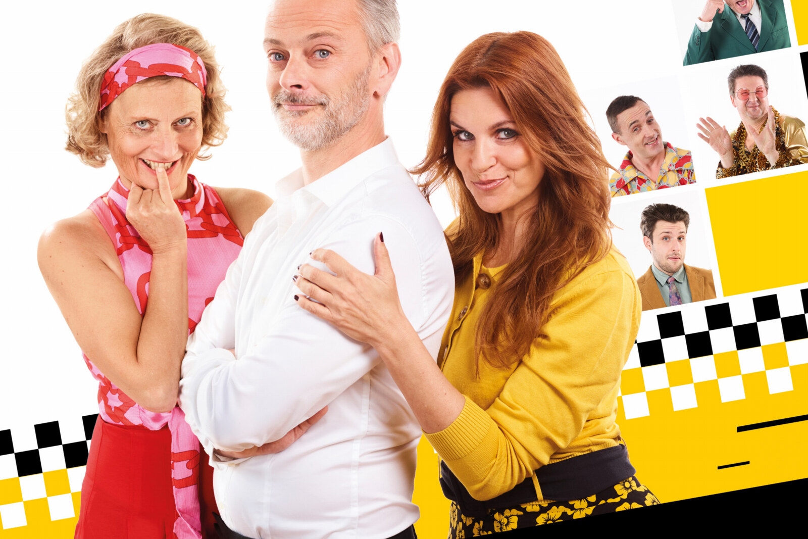  Voormalige tv-presentatoren verenigen hun krachten in hitkomedie Taxi Taxi!